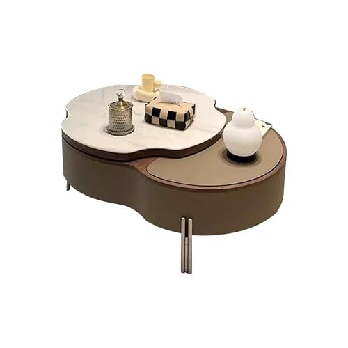 SFANIIX Moderner Mitteltisch Teetisch Wohnzimmer Kleiner Haushaltskreativer Hebeteetisch Kaffee-Beistelltisch SFANIIX Moderner Mitteltisch Teetisch Wohnzimmer Kleiner Haushaltskreativer Hebeteetisch Kaffee-Beistelltisch von SFANIIX