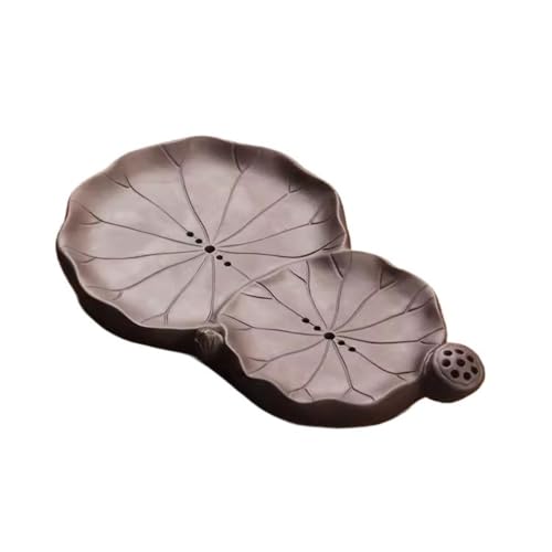 SFANIIX Teetablett Modern Und Einfach Mini Teetablett Trocken Für Die Wasserspeicherung Haushalt Keramik Teetablett Zen Tisch Serviertablett von SFANIIX