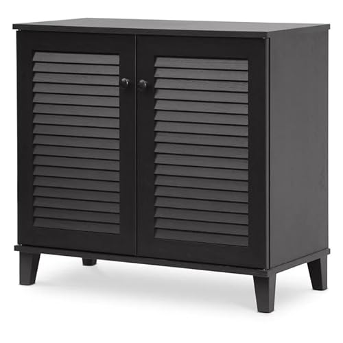 Schuhaufbewahrungsschrank Moderner Eingangsschuhschrank mit großer Kapazität Home Wohnzimmer Dekorativer Schuhschrank Schlafzimmer Aufbewahrungsschrank Schuhschrank für Eingang (Color : GRAY) von SFANIIX