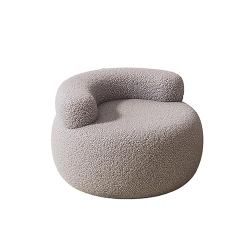 Schuhbank im Flur Bankhocker Haushalt kleiner Hocker Rückenlehne Runder Hocker Lammfell Weiche Tasche Niedriger Hocker Kleiner Hocker Schuhhocker Schuhbank Wechsel(C) von SFANIIX