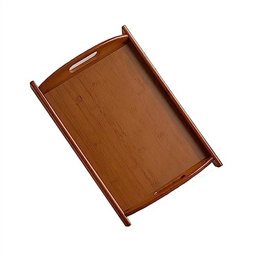Serviertablett Rechteckig Doppelgriff Tablett Holz Desktop Ablagetablett Küche Geschirr Service Tablett Dekoratives Tablett Snacktablett Serviertablett Rechteckig Doppelgriff Tablett Holz Desktop Ablagetablett Küche Geschirr Service Tablett Dekoratives Tablett Snacktablett von SFANIIX