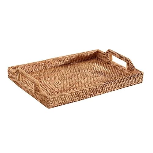Snack-Tablett Brottablett Snack Obstkorb Obstteller gewebt Duttkorb Dampfgarer Frühstück Wohnzimmer Couchtisch Büro Obstteller Frühstückstablett Snack-Tablett Brottablett Snack Obstkorb Obstteller gewebt Duttkorb Dampfgarer Frühstück Wohnzimmer Couchtisch Büro Obstteller Frühstückstablett von SFANIIX