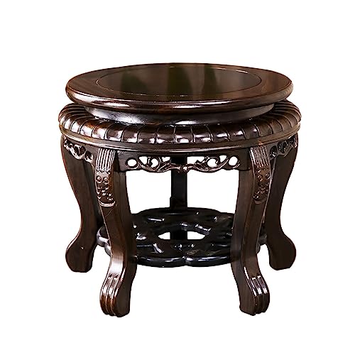 Sockel Holz Vase Base Vase Display Stand Blumentopf Buddha Statue Dekoration Basis Retro Handwerk Pflanzen Display Basis Sockel Holz Vase Base Vase Display Stand Blumentopf Buddha Statue Dekoration Basis Retro Handwerk Pflanzen Display Basis von SFANIIX