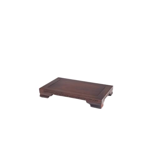 Sockel Massivholz Basis Ornament Tablett Bonsai Buddha Statue Porzellan Vase Displayhalterung Pflanzen Display Basis von SFANIIX