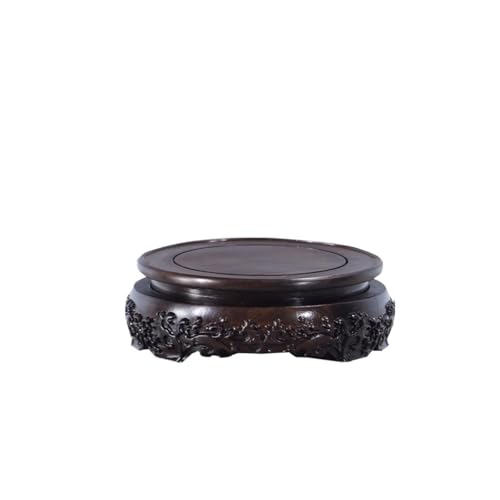 Sockel Massivholz Blumentöpfe, Vasen, Handwerk, Buddha Statuen, Teekannen, Runde Podeste, Mahagoni Halterungen Pflanzen Display Basis Sockel Massivholz Blumentöpfe, Vasen, Handwerk, Buddha Statuen, Teekannen, Runde Podeste, Mahagoni Halterungen Pflanzen Display Basis von SFANIIX