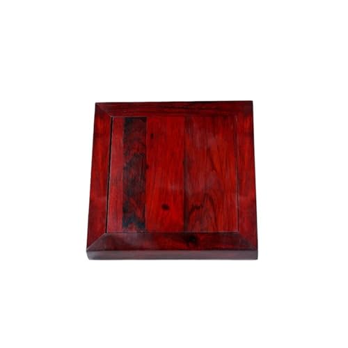 Sockel Massivholz Fuß Vase Blumentopf Aquarium Teekanne Ornamente Platz Halterung Pflanzen Display Basis(B) von SFANIIX