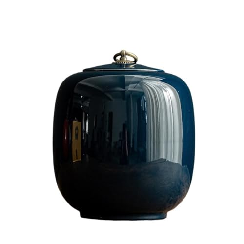 Stashpot Container Bulk Tee Lagerung Container Topf Keramik Große Kapazität Versiegelte Topf Chinesischen Tee Set Einzigen Topf Erwachen Tee Topf Vintage Vorratsdosen (H) von SFANIIX