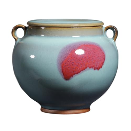 Stashpot Container Kreative Retro Reine Handgemachte Bulk Tee Lagerung Behälter Topf Kleine Versiegelte Topf Chinesischen Tee Set Einzigen Topf Seien Vintage Lager Gläser (A) von SFANIIX