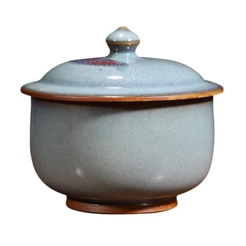 Stashpotbehälter Retro Reine Handgemachte Bulk Tee Lagerung Behälter Topf Keramik Versiegelte Topf Tee Becher Chinesische Handwerk Ornamente Einzigen Topf Vintage Lager Gläser von SFANIIX