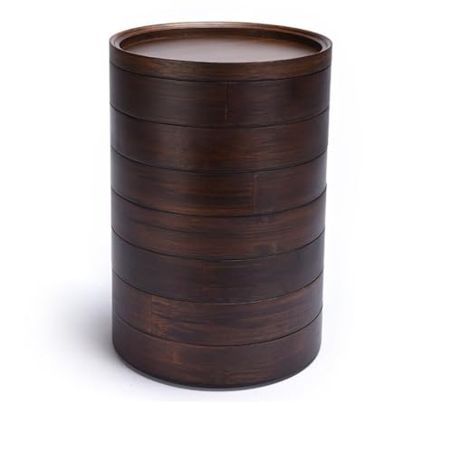 Stashpotcontainer Bulk Tee Aufbewahrungsbox Haushalt Mehrere Schubladen Tee Box Chinesischen Tee Set Tee Aufbewahrungsbox Tee Kuchen Aufbewahrungsbox Vintage Vorratsdosen (Circular sieben Schicht) von SFANIIX