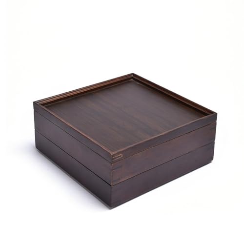 Stashpotcontainer Bulk Tee Aufbewahrungsbox Haushalt Mehrere Schubladen Teebox Chinesischen Tee Set Tee Aufbewahrungsbox Tee Kuchen Aufbewahrungsbox Vintage Vorratsdosen(Square double-layer) von SFANIIX