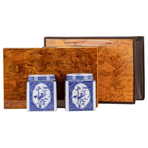 Stashpotcontainer Bulk Tee Lagerung Topf Haushalt Quadrat Topf Tee Lagerung Topf Keramik Siegelglas Retro Tee Set Doppeltopf Geschenkbox Set Vintage Vorratsgläser Stashpotcontainer Bulk Tee Lagerung Topf Haushalt Quadrat Topf Tee Lagerung Topf Keramik Siegelglas Retro Tee Set Doppeltopf Geschenkbox Set Vintage Vorratsgläser von SFANIIX