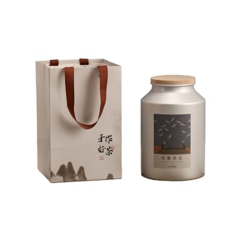 Stashpotcontainer Bulk Tee Vorratsbehälter Reine Aluminiumdose Versiegelte Dose Leere Dose Eisen Dose Tee-Set Einzel Dose Geschenkbox Set Vintage Vorratsgläser(B) von SFANIIX