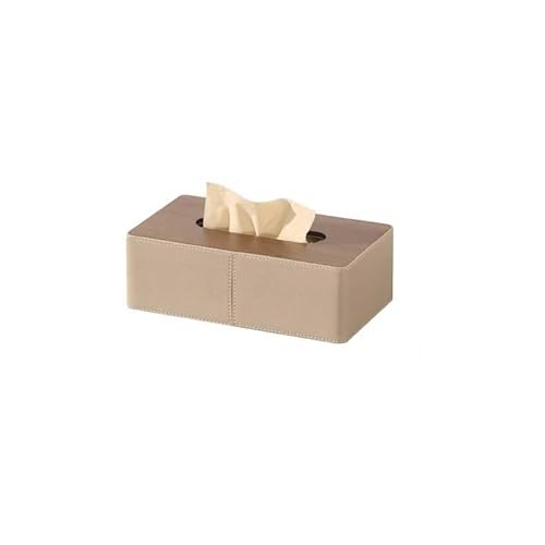 Stoffbox Leder Tissuebox Wohnzimmer Aufbewahrungsbox Papierbox Desktop Haushalt Papierbox Tissuebox Schreibtischaufbewahrung Organizer von SFANIIX