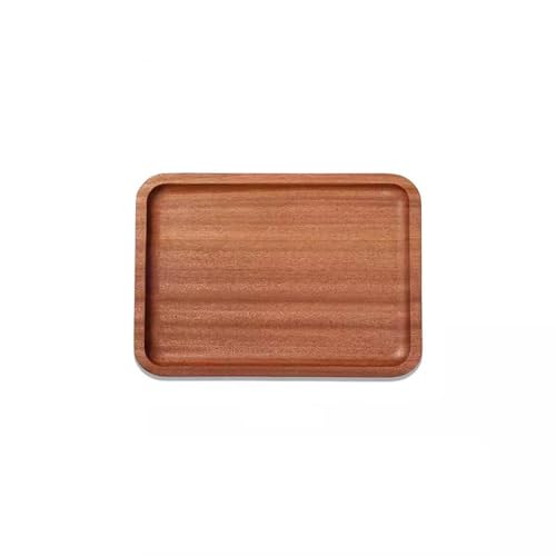 Tablett Rechteckiges Tablett Kuchentablett Café Restaurant Obst Dessert Service Mahlzeit Tablett Home Teetablett Snackschale(Size:A) von SFANIIX