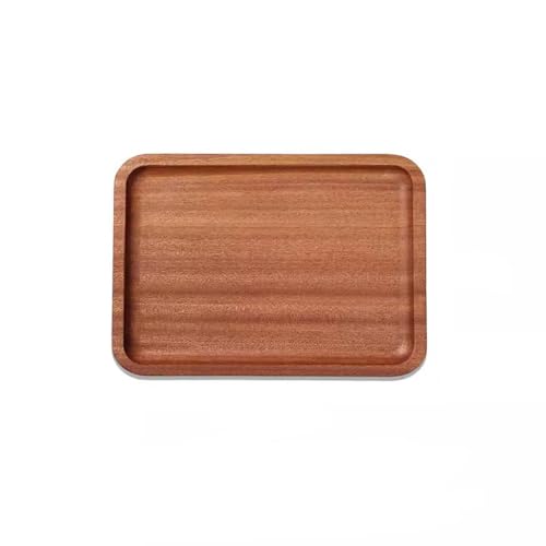 Tablett Rechteckiges Tablett Kuchentablett Café Restaurant Obst Dessert Service Mahlzeit Tablett Home Teetablett Snackschale(Size:B) von SFANIIX
