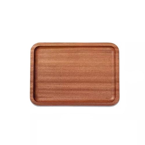 Tablett Rechteckiges Tablett Kuchentablett Café Restaurant Obst Dessert Service Mahlzeit Tablett Home Teetablett Snackschale(Size:C) von SFANIIX
