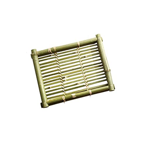 Tablett Tablett Gewebte Tablett Rechteckige Tablett Couchtisch Tablett Handgewebt Korb Obst Tee Brot Frühstück Trinken Fast Food Gewebte Tablett Snackschale(Size:B) von SFANIIX