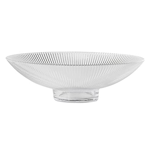 Tablett Tablett Klar Glas Tablett Tablett Obst Tablett Hause Tablett für Obst Dessert Dekoration Snackschale(Size:A) von SFANIIX