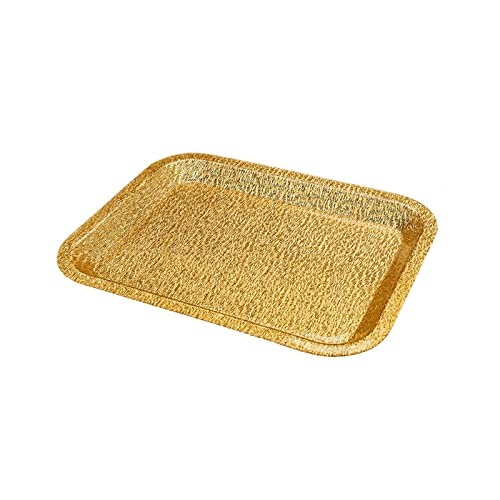 Tablett Tablett aus Acryl Tablett Rechteckiges Tablett Geeignet zum Servieren von Vorspeisen, Snacks, Desserts, Kaffee Snackschale(Size:A) von SFANIIX
