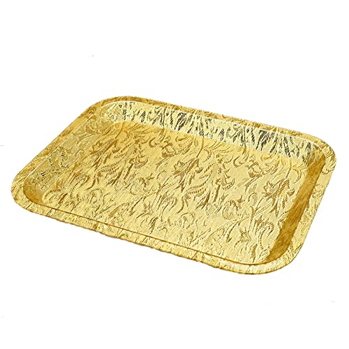 Tablett Tablett aus Acryl Tablett Rechteckiges Tablett Geeignet zum Servieren von Vorspeisen, Snacks, Desserts, Kaffee Snackschale(Size:D) von SFANIIX