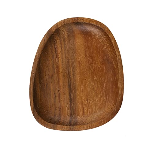 Tablett Tablett aus Holz Tablett zum Frühstück, Snack, Kaffee oder Wohnkultur Snackschale (Größe : A) von SFANIIX