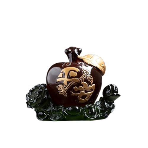Teeliebhaber Wohnkultur Kreative Obst Tee Haustier Wärmewechselnde Farbe Tee Pet Tee Tablett Teeservice Zubehör Harz Tee Pet Chinesischen Tee Haustier(B) von SFANIIX