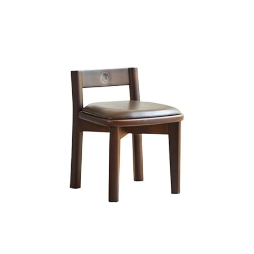 Vanity Hocker Holz Kleiner Hocker Niedriger Hocker Home Wohnzimmer, Couchtisch Studierstuhl Kleiner Stuhl, Schlafzimmer Arbeitshocker Kleine Fußbank(A) von SFANIIX