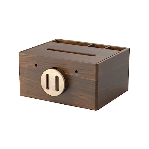 Webart Box Multifunktionale Tissue Box Holz Tissue Box Haushalt Tissue Box Wohnzimmer Desktop Tissue Aufbewahrungsbox Schreibtisch Lagerung Organizer von SFANIIX