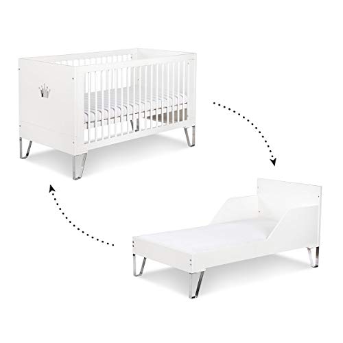 Klups Blanka LittleSky Rollbett, 70 x 140 cm, Weiß von SFCOEABR