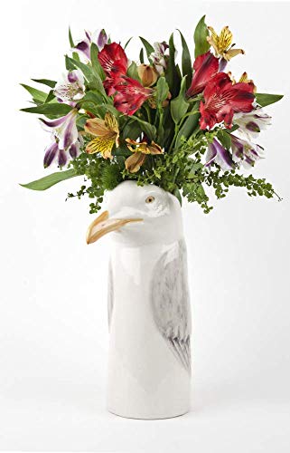 Quail Ceramics – Blumenvase mit Heringsmöwe – groß Quail Ceramics – Blumenvase mit Heringsmöwe – groß von SFCOEABR