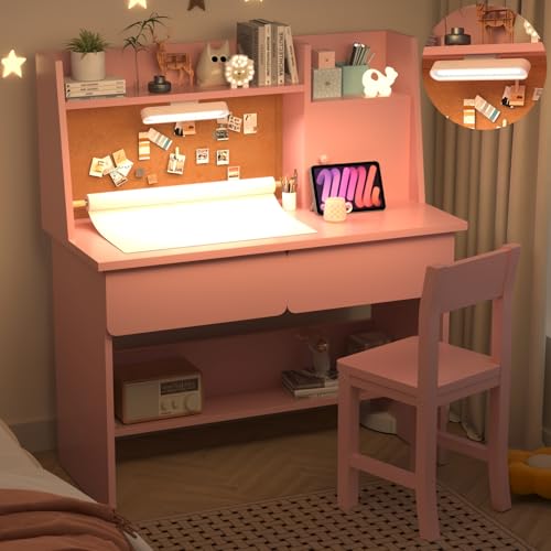SFDOU Schreibtisch Pink -jSV7PT-10 von SFDOU