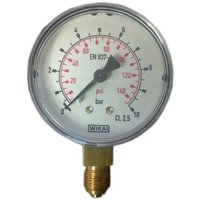 Trockenmanometer D.63 Radial von 0 bis 10 bar von SFERACO