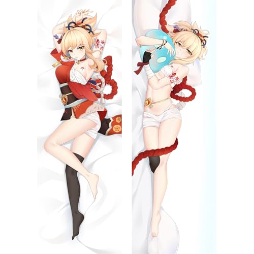 SFHCOISM Dakimakura Body Pillow Anime Kissenbezug Kissenhülle Genshin Impact Yoimiya A06, Pillowcase Doppelseitige Seitenschläf Umarmungskissen Bezug Dekorative Zierkissenbezug SFHCOISM Dakimakura Body Pillow Anime Kissenbezug Kissenhülle Genshin Impact Yoimiya A06, Pillowcase Doppelseitige Seitenschläf Umarmungskissen Bezug Dekorative Zierkissenbezug von SFHCOISM