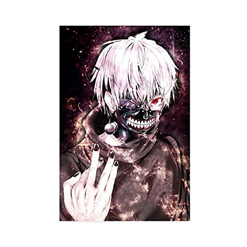 Tokyo Ghoul Leinwand-Poster, Schlafzimmer, Dekoration, Sport, Landschaft, Büro, Raumdekoration, Geschenk, 30 x 45 cm, ohne Rahmen von SFHYT