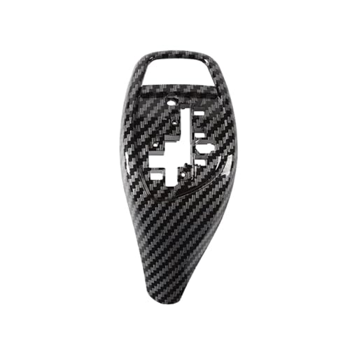 SFIWFOGD Auto-Innenraum-Schaltknauf-Hebel-Schalthebel-Abdeckung, Ersatzdekoration, kompatibel mit BMW X5 F15 2014–2018, for X6 F16 2015 2016 2017–2019(Carbon Fiber Look) von SFIWFOGD