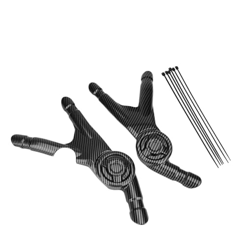 SFIWFOGD Carbon Fiber Rahmen Protector Kompatibel mit BMW R1200GS R1250GS GSA Motorrad Panel Schutzhülle R 1250 GS GSA 2018-2023 R 1200 GS Adventure(Carbon Fiber) von SFIWFOGD