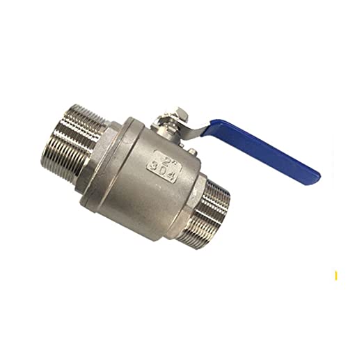 1/2" 3/4" 1" 1-1/4" 1-1/2" 2" Edelstahl-Kugelhahn mit Außengewinde, zweiteiliger Kugelhahn(1.5 Inch) von SFJSFIMQ