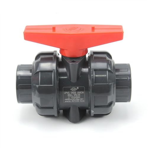 1 Stück Innendurchmesser 20~50 mm PVC-Kugelhahn for Aquarium, Garten, Heim, Wasserversorgung, Rohrverbinder, Fischtank, Rohrverschraubungen, 2-Wege-Ventil(Inner 32mm (DN25)) von SFJSFIMQ