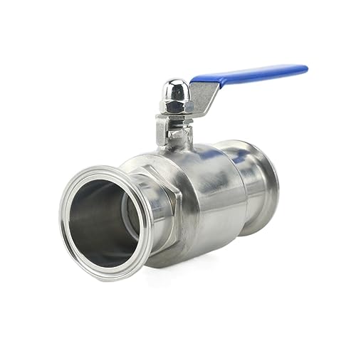 3/4" 1" 1-1/4" 1-1/2" 2" 304 Edelstahl Sanitär Gerade Kugelhahn for Produkt 9/25/32/38/51mm(32mm x Ferrule 50.5) von SFJSFIMQ