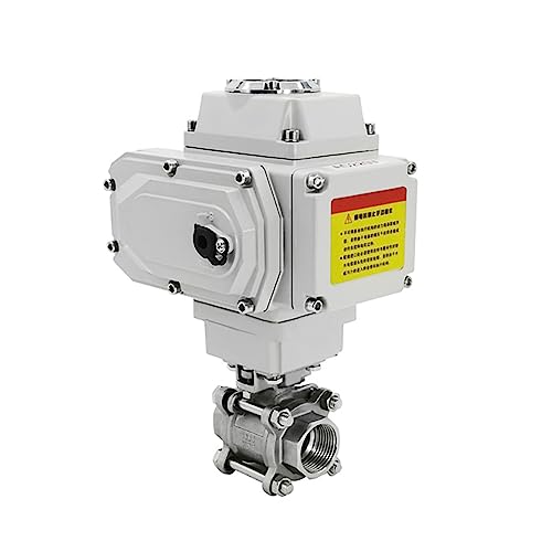 SFJSFIMQ 1-1/2" 2-Wege-Hochplattform-Motorkugelhahn Edelstahl Q911F-16P Elektrischer Kugelhahn mit Innengewinde(110vac) von SFJSFIMQ
