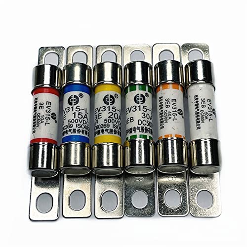 SFJSFIMQ 1 stücke Energie Automobil Sicherung EV315-L-3E 10A 15A 20A 30A 40A 50A DC 500V Hohe Temperatur Beständig Automotive Sicherung Rohr(1piece 30A) von SFJSFIMQ