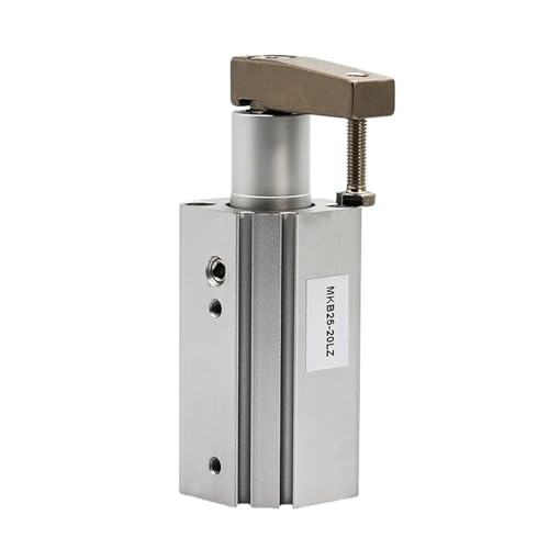 SFJSFIMQ 1 stücke c MKB50-10R MKB50-10L MKB50-20R MKB50-20L Typ Pneumatische Rotary Clamp Zylinder Bohrung Größe 63mm Dreh Richtung Im Uhrzeigersinn(MKB50 10R) von SFJSFIMQ