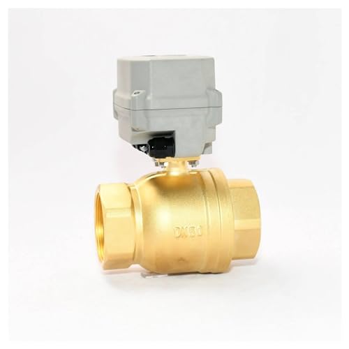 SFJSFIMQ Cr201 DN25 Proportionaltyp Motorisierter Antrieb Messinggewinde Kugelhahn 2-Wege-Messing Elektrische Kugelhähne for Trinkwasser von SFJSFIMQ
