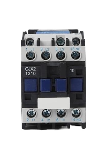 SFJSFIMQ DC-Schütz CJX2-1210Z 220 V 12 A Silberlegierung Kontaktschütz Haushalt Klein 24 V(CJX2-1201Z 24V) von SFJSFIMQ