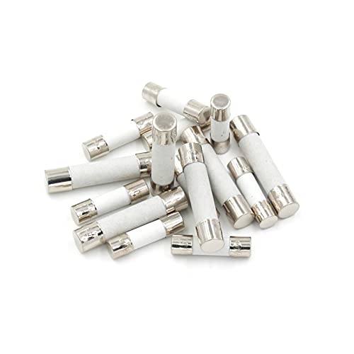 Sicherung, 10 teile/los 5 * 20mm 6 * 30mm Flinke Rohrsicherungen 250V 0,1 0,2 0,3 0,5 1 2 3 4 5 6 8 10 15 20 25 30A Sicherung Keramiksicherung(6x30,20A) von SFJSFIMQ