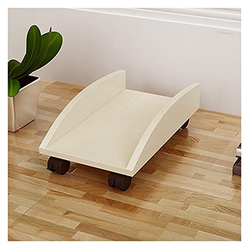 CPU Stand Tower Desktop CPU Case Floor Stand Mobile PC Stand with Side Bezel CPU Host Chassis Base with Silent Locking Caster Wheels, 7 Colors PC Tower Shelf (Color : 4) (3) von SFLQAFGGGIOO