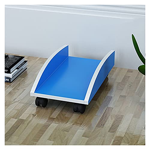 CPU Stand Tower Desktop CPU Case Floor Stand Mobile PC Stand with Side Bezel CPU Host Chassis Base with Silent Locking Caster Wheels, 7 Colors PC Tower Shelf (Color : 4) (7) von SFLQAFGGGIOO