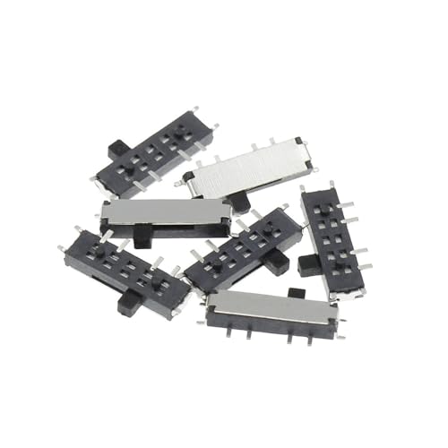10PCS 8Pin Toggle Switche SMD on-off-on 1P2T Switch von SFNGXXAG