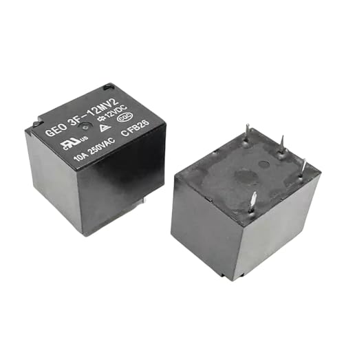 10pcs GEO 3F-12MV2 12VDC 4PIN 10A/250VAC 10pcs GEO 3F-12MV2 12VDC 4PIN 10A/250VAC von SFNGXXAG